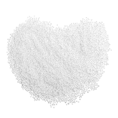 Mini white polystyrene - white,