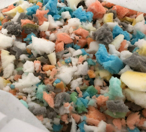 Crumb shredded foam - shredded, filling