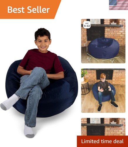 Durable round bean bag chair - durable,